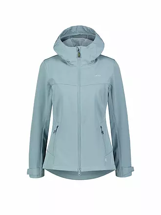 MERU | Veste softshell à capuche Toulouse pour femmes | grau